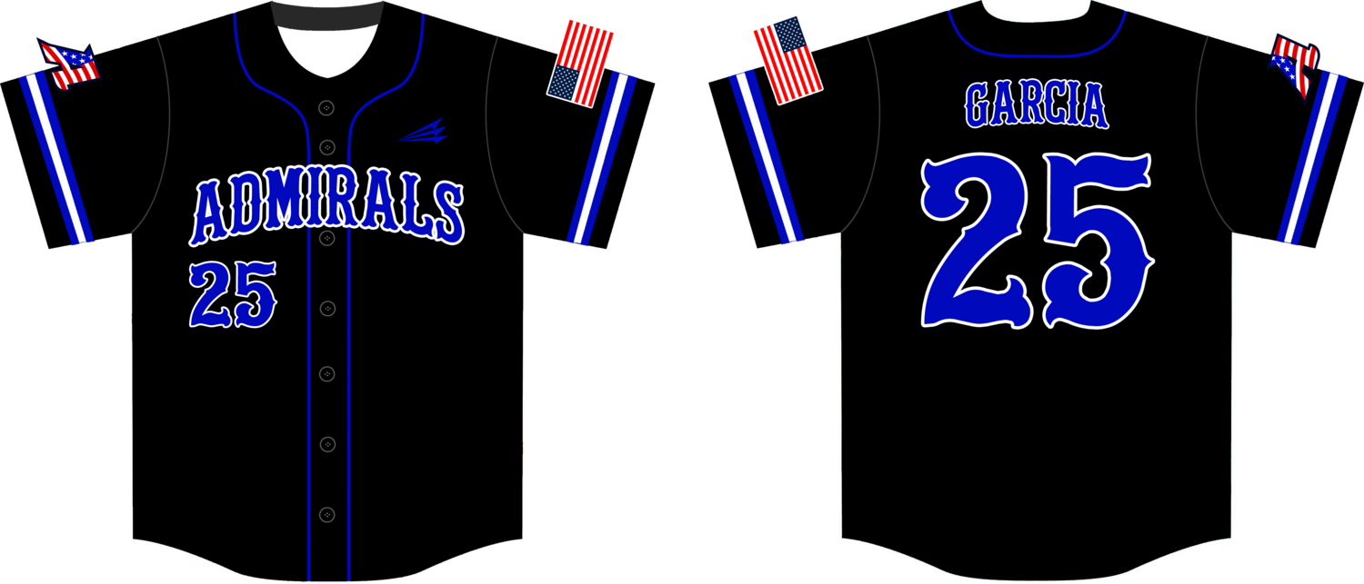 Lake Houston Admirals Custom NanoDri Baseball Jersey #J6B