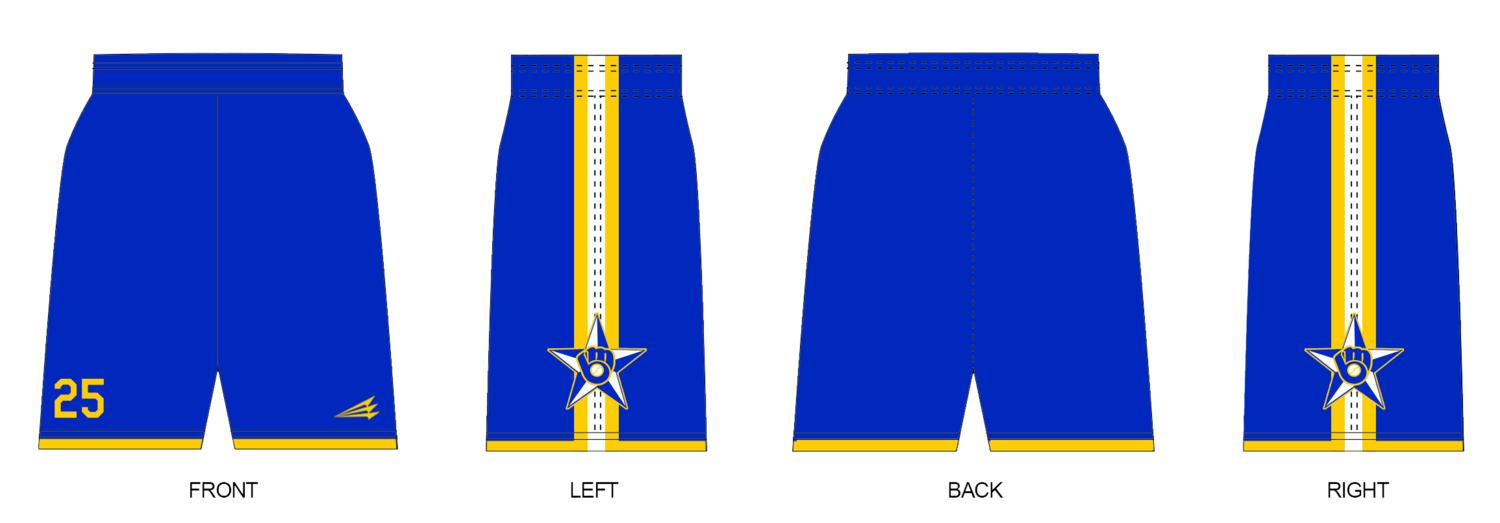 Lone Star Brewers Custom Revolution Shorts #RV1