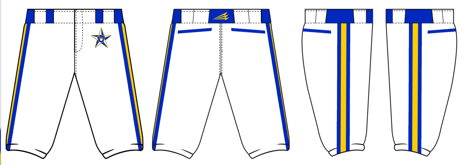 Lone Star Brewers Custom Stacheman Elite Knicker Baseball Pants #BP2