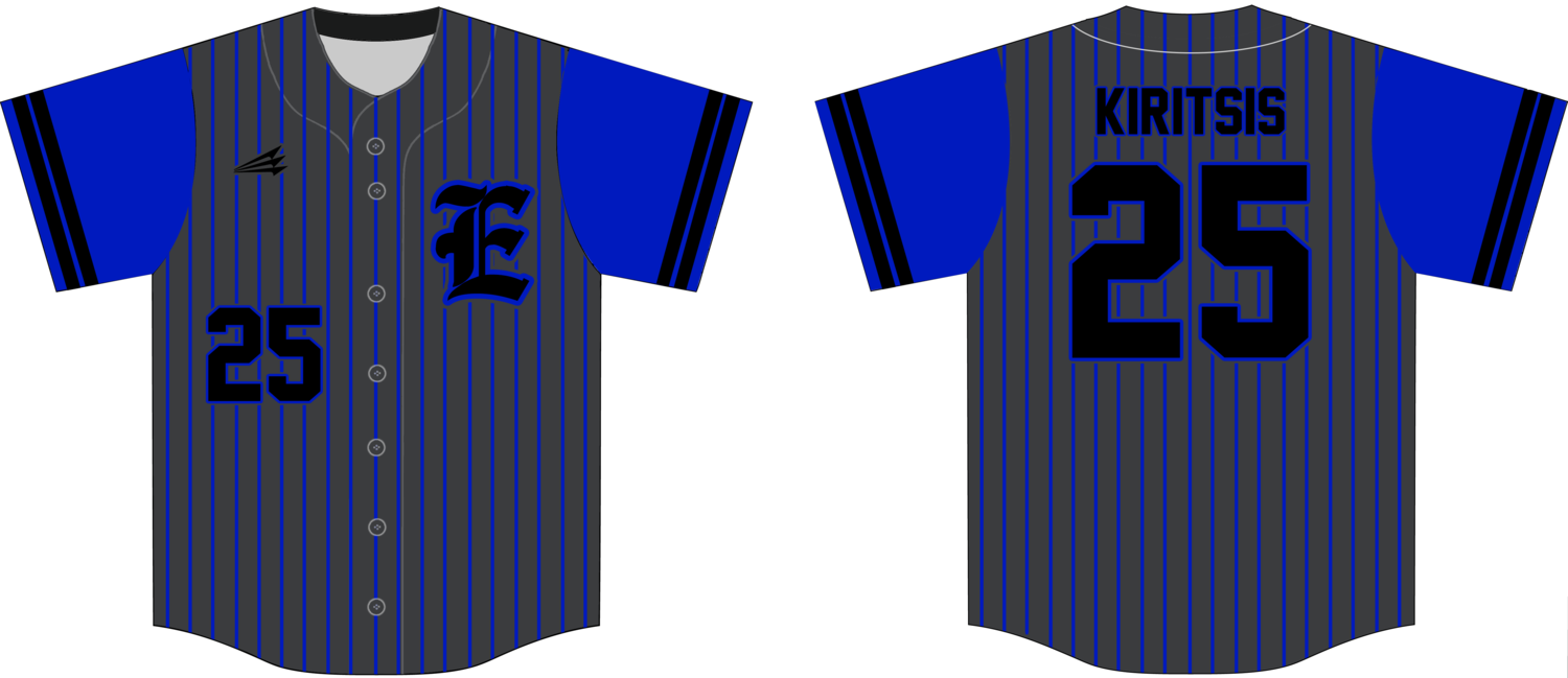 Evolution Baseball (Kiritsis) Custom Hexaflex Baseball Jersey #J9