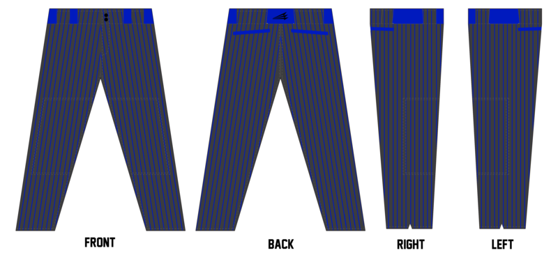 Evolution Baseball (Kiritsis) Stacheman Elite Custom Long Baseball Pants #BP6B