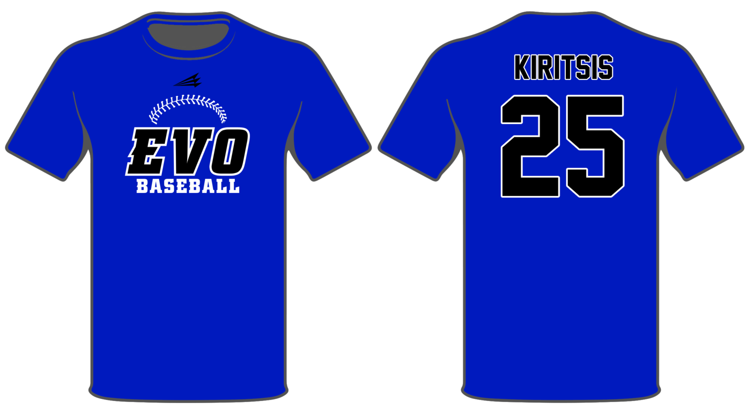 Evolution Baseball (Kiritsis) Custom HyperTee #HT1