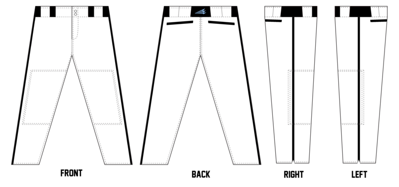 Adrian Dirtbags Stacheman Elite Custom Long Baseball Pants #BP9B