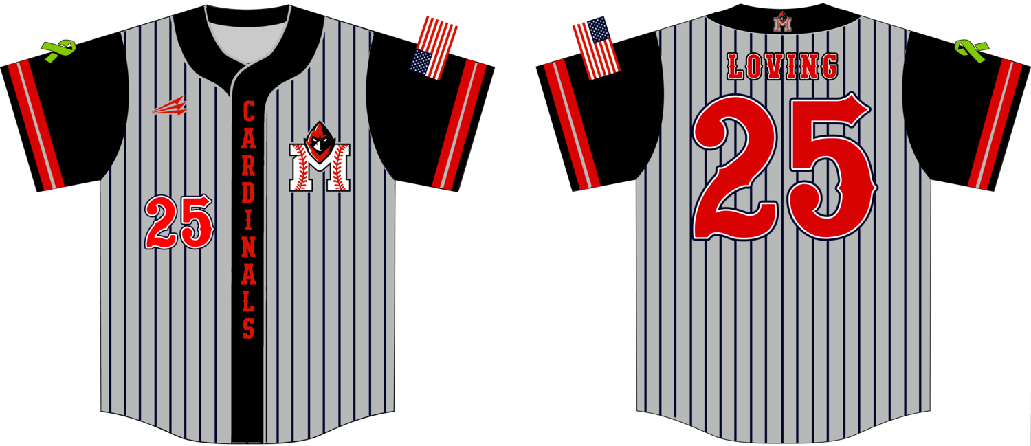 Muscatine Cardinals Custom Hexaflex Baseball Jersey #J7