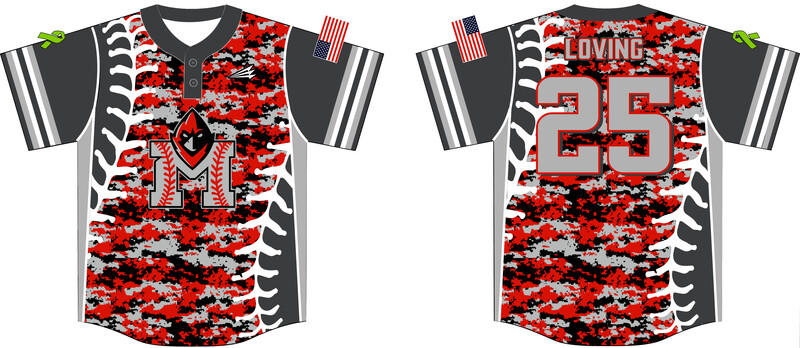 Muscatine Cardinals Custom Hexaflex Baseball Jersey #J6E