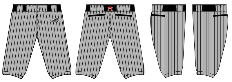 Muscatine Cardinals Custom Stacheman Elite Knicker Baseball Pant #BP1B