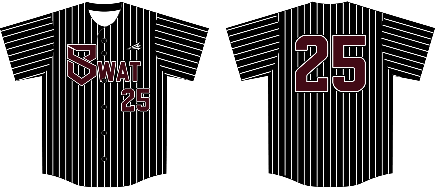 SWAT Baseball (Maulding) Custom Hexaflex Baseball Jersey #J1C
