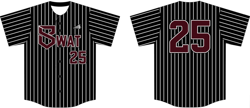 SWAT Baseball (Maulding) Custom Hexaflex Baseball Jersey #J1C