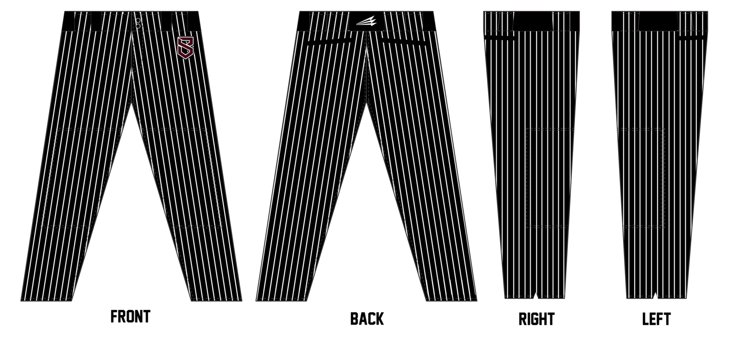 SWAT Baseball (Maulding) Stacheman Elite Custom Long Baseball Pants #BP1A