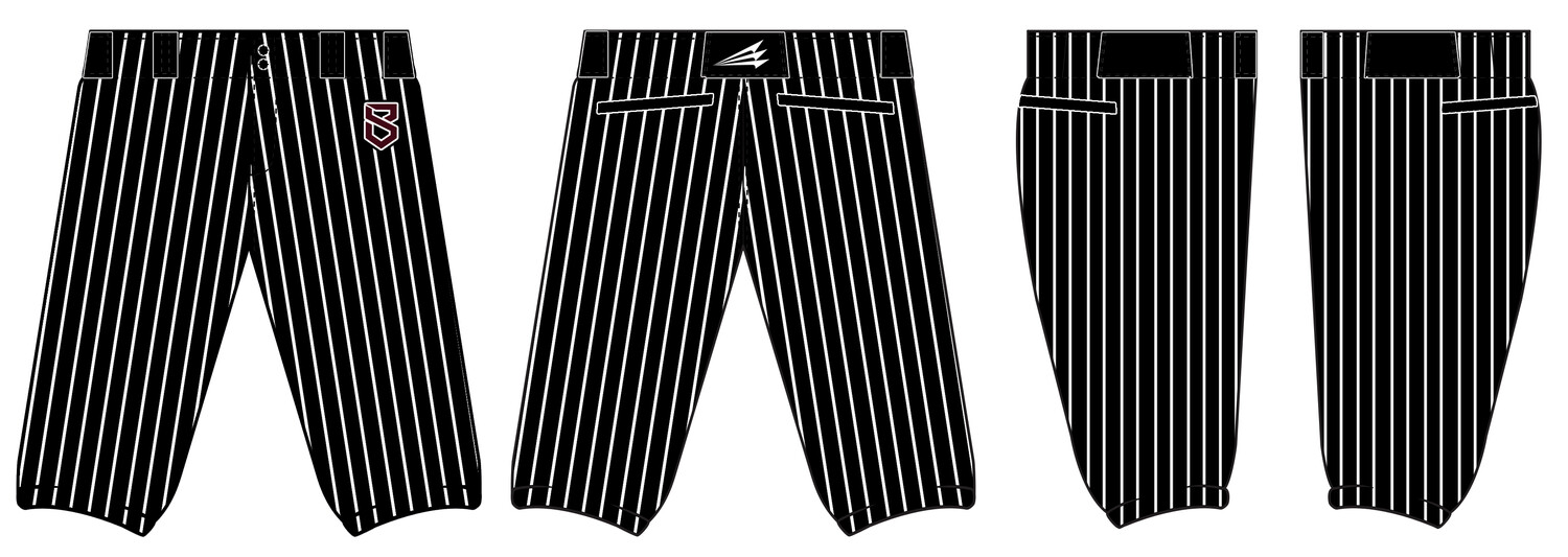 SWAT Baseball (Maulding) Stacheman Elite Custom Long Baseball Pants #BP1B