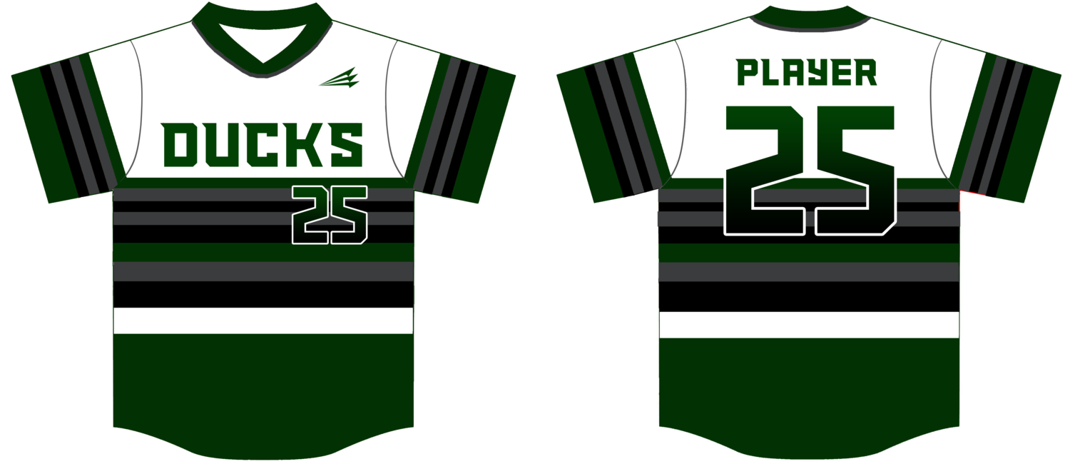 Ducks Custom NanoDri Baseball Jersey #J5