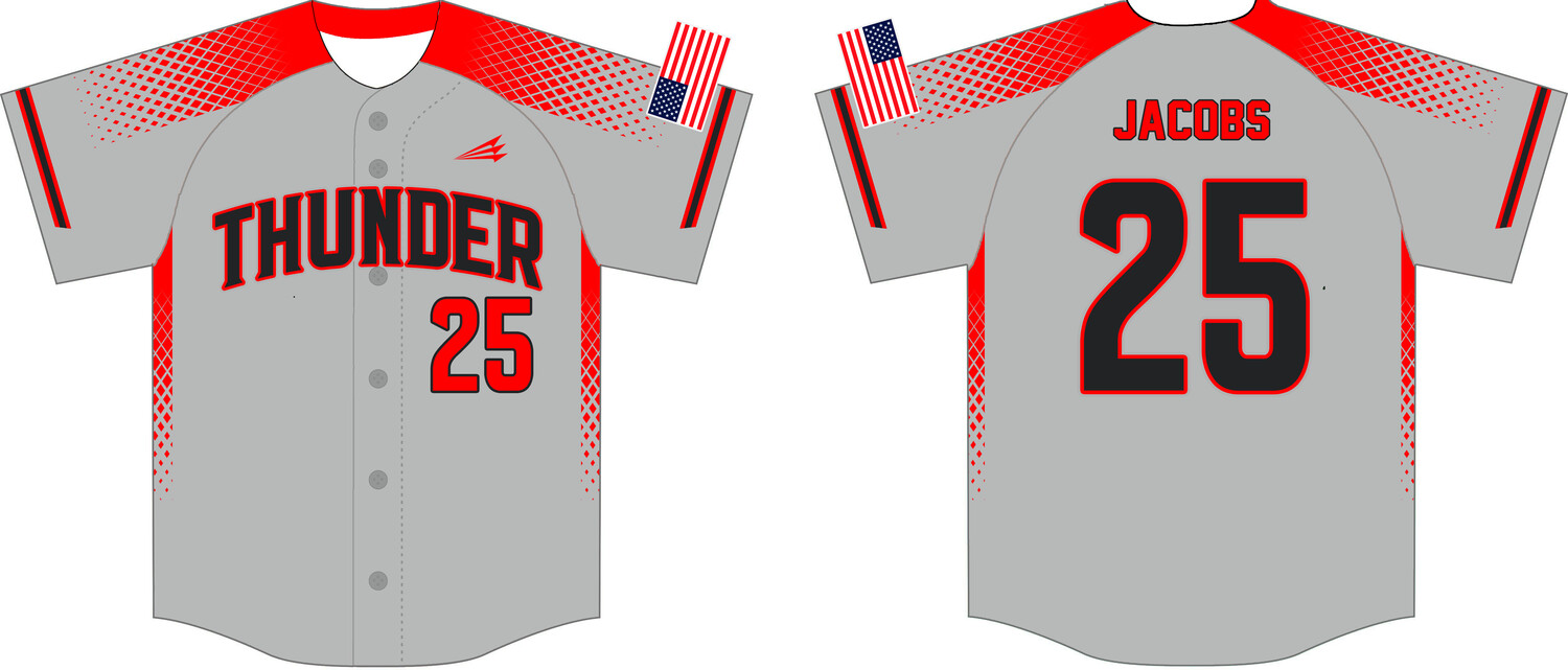 Shoals Thunder Custom HexaFlex Baseball Jersey #J1B