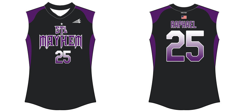 STL Mayhem Custom HexaFlex Softball Jersey #J1D