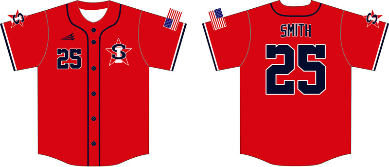Sudden Impact (Smith) Custom HexaFlex Baseball Jersey #J8