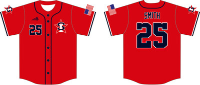 Sudden Impact (Smith) Custom HexaFlex Baseball Jersey #J8