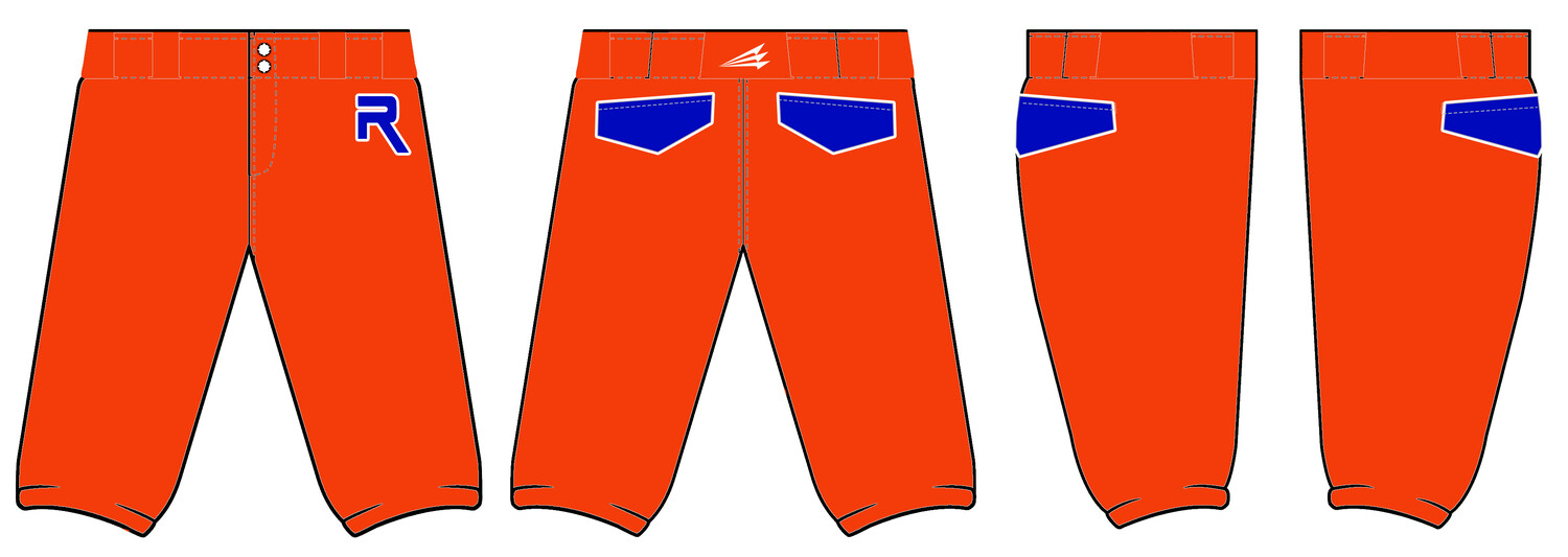 Ritz Custom Knicker Baseball Pants #BP7C