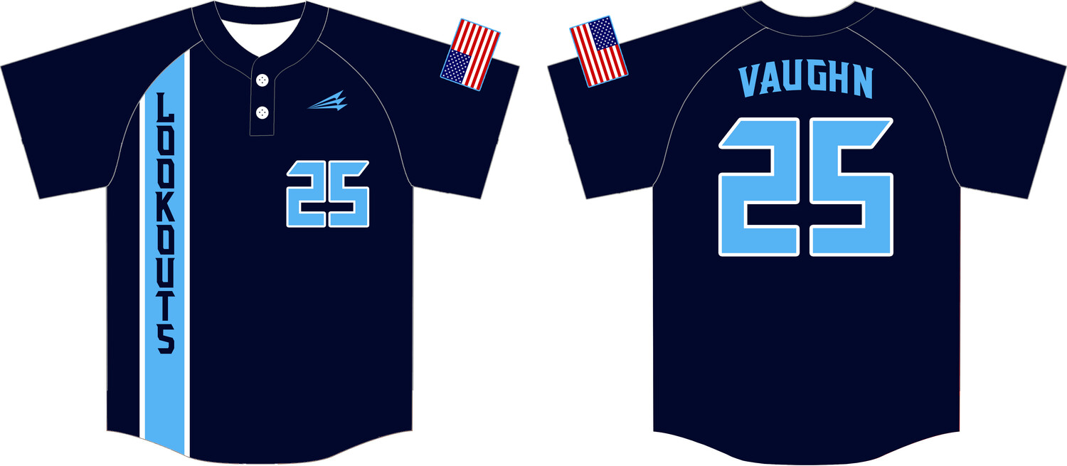 NGA Lookouts Custom HexaFlex Baseball Jersey #J1C