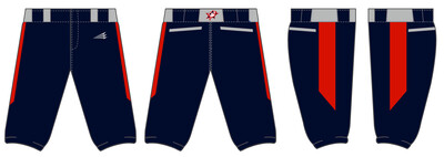 Cicero Cyclones Custom Stacheman Elite Knicker Baseball Pants #BP2B