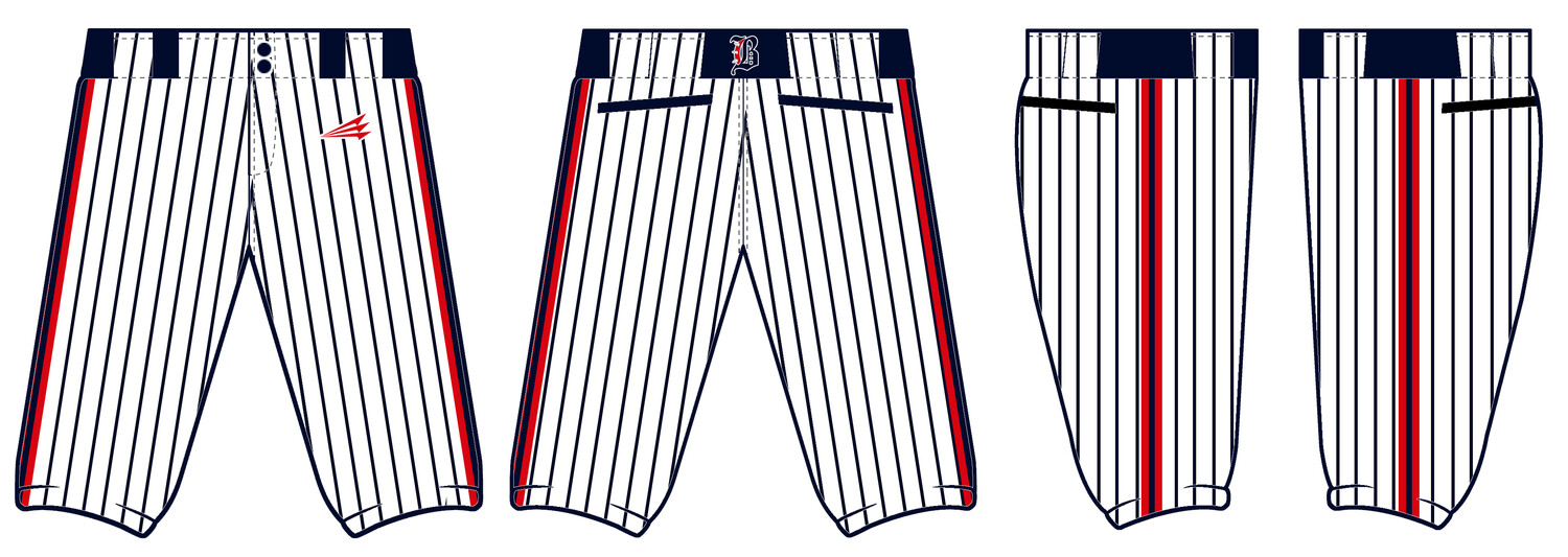 WTX Bulldogs Custom Stacheman Elite Knicker Baseball Pants #BP2