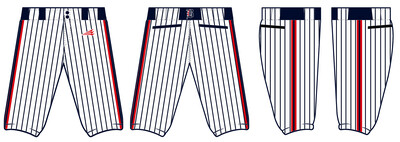 WTX Bulldogs Custom Stacheman Elite Knicker Baseball Pants #BP2