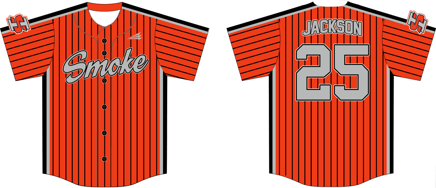 Indiana Smoke Custom HexaFlex Baseball Jersey #J5