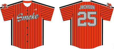 Indiana Smoke Custom HexaFlex Baseball Jersey #J5