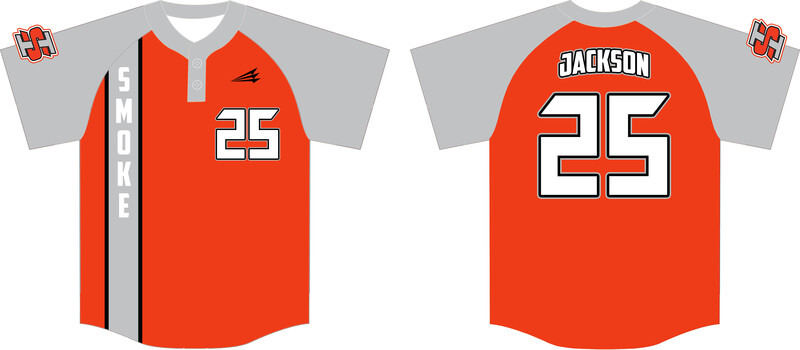 Indiana Smoke Custom HexaFlex Baseball Jersey #J8B