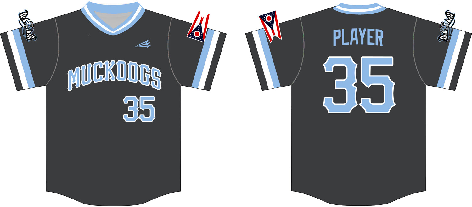 Muskingum Muckdogs Custom NanoDri Baseball Jersey #J3