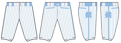 Muskingum Muckdogs Custom Knicker Baseball Pants #BP1B