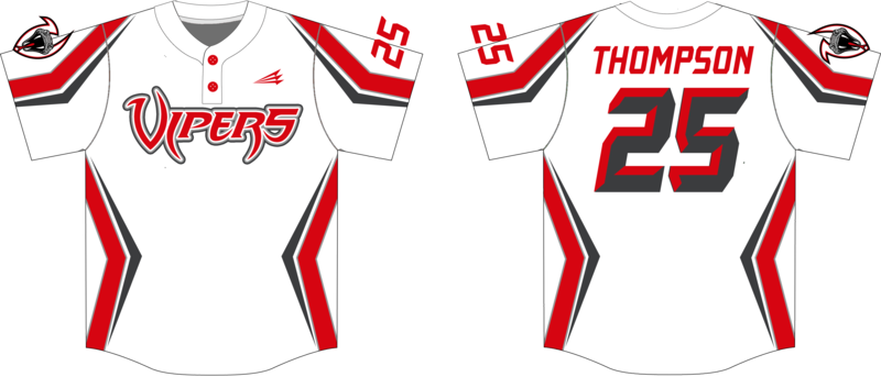 Vipers (Thompson) Custom NanoDri Baseball Jersey #J2D