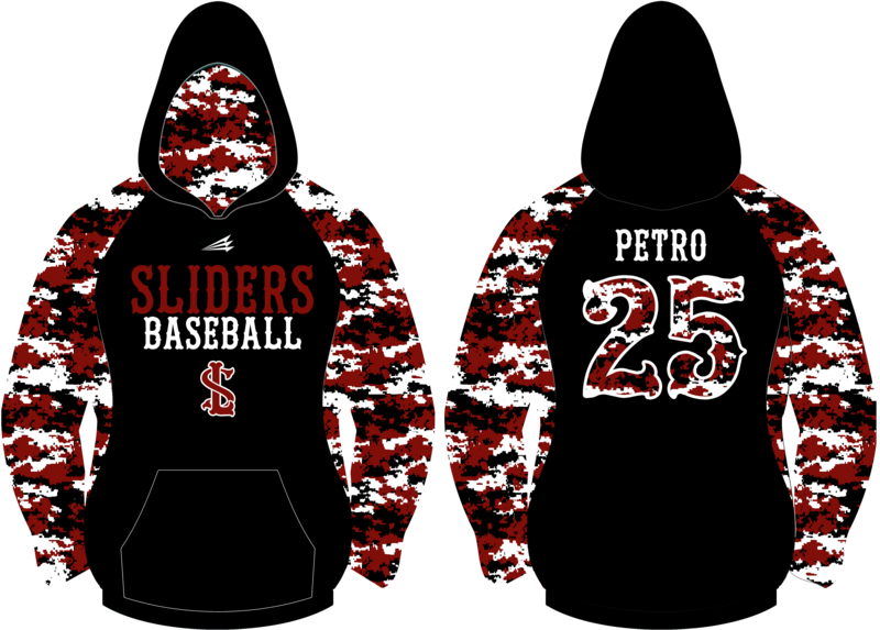 Lubbock Sliders Baseball Custom Vulcan Hoodie #VH1A