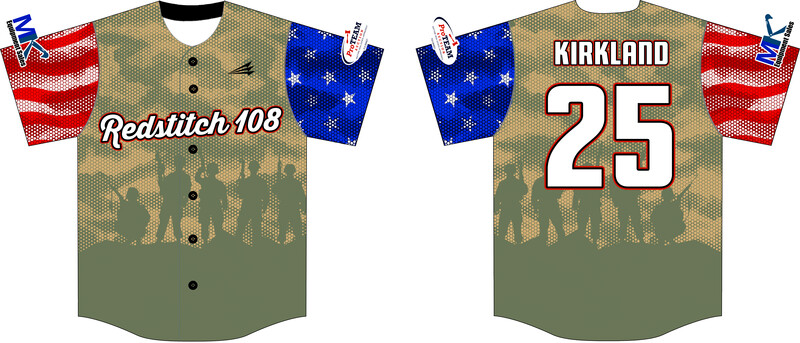 RBI REDSTITCH 108 Custom Nanodri Baseball Jersey #J2C