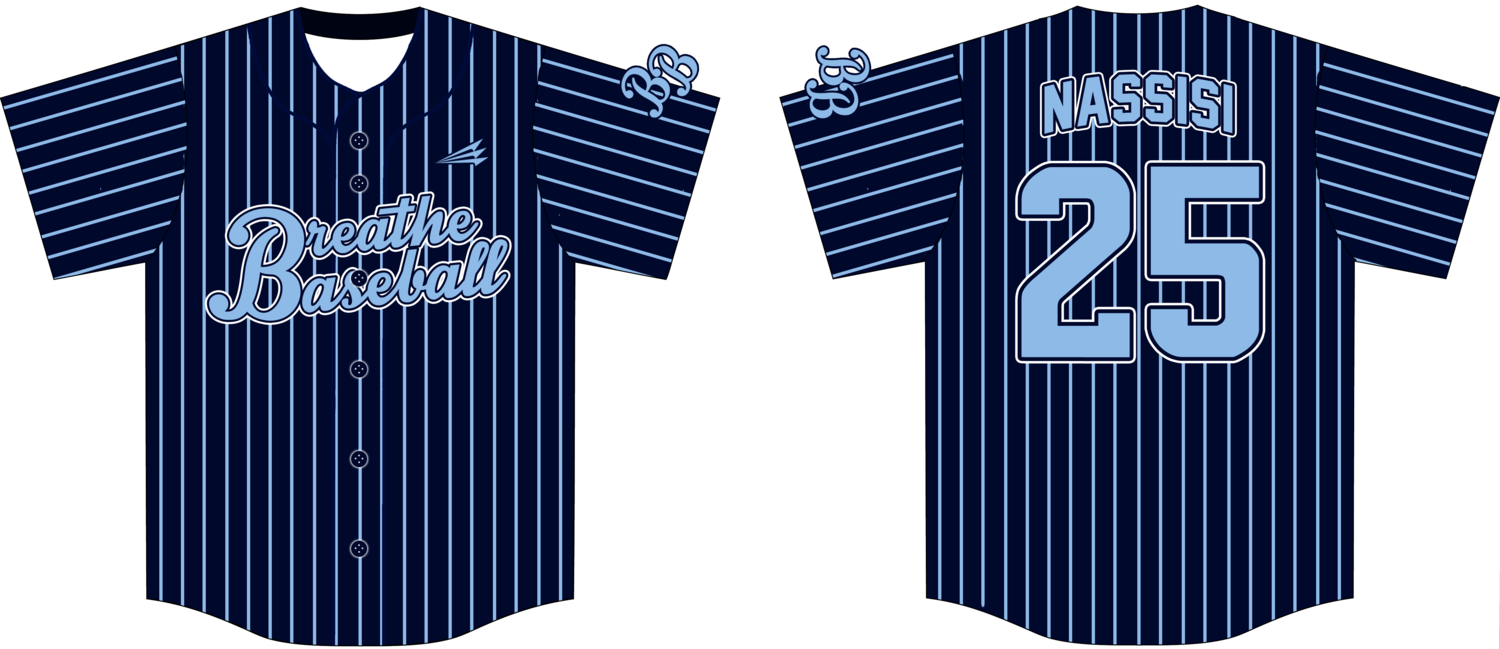 Breathe Baseball Custom Hexaflex Baseball Jersey #J4F