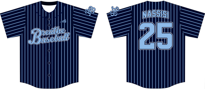 Breathe Baseball Custom Hexaflex Baseball Jersey #J4F