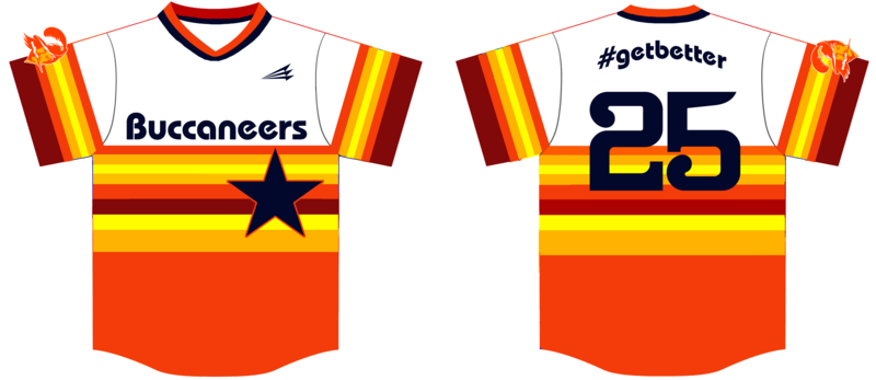 Baystate Buccaneers Custom HexaFlex Baseball Jersey #J4B