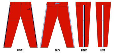 314 Apaches Stacheman Elite Custom Long Baseball Pants #BP1B