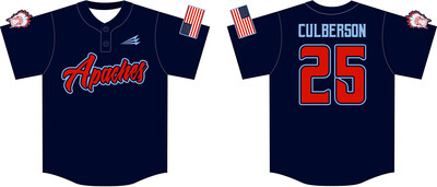 314 Apaches Custom Hexaflex Baseball Jersey #J6