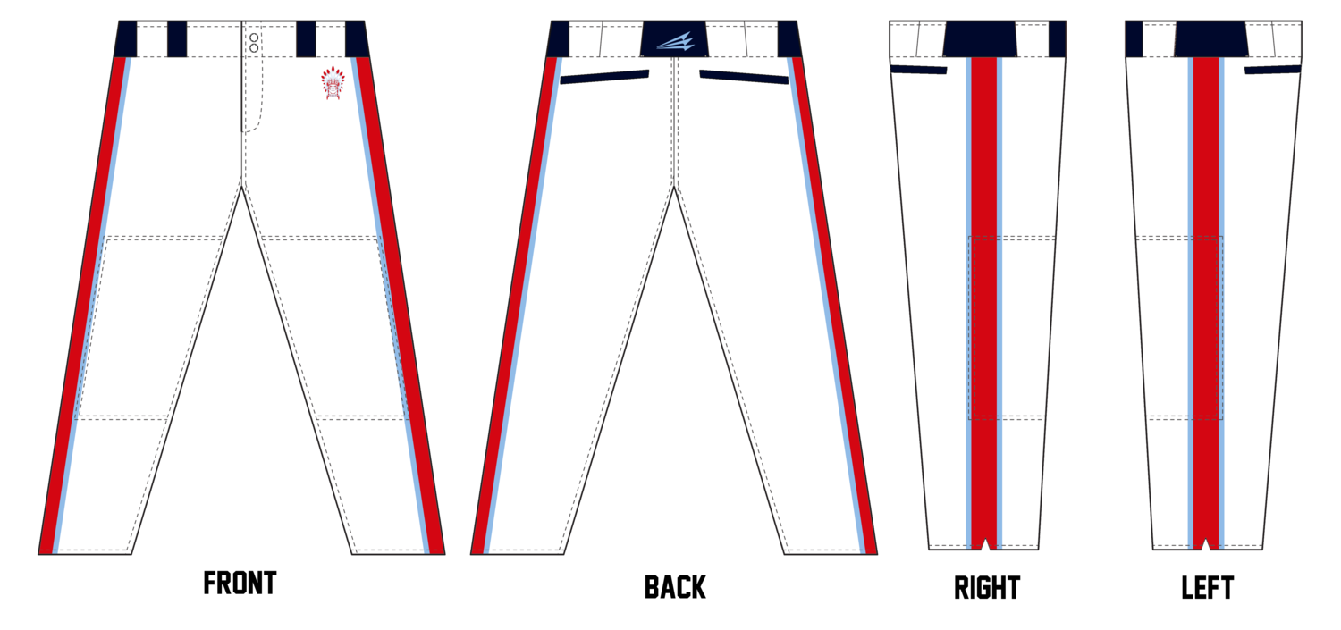 314 Apaches Stacheman Elite Custom Long Baseball Pants #BP9B