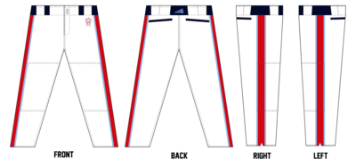 314 Apaches Stacheman Elite Custom Long Baseball Pants #BP9B