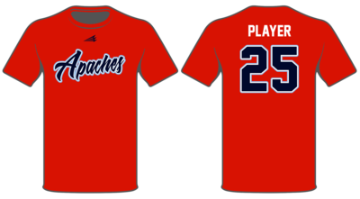 314 Apaches Baseball Custom HyperTee #HT2