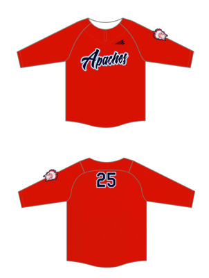 314 Apaches Baseball Custom BP Jacket #BPJ2