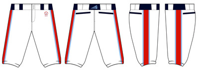 314 Apaches Stacheman Elite Custom Knicker Baseball Pants #BP9A