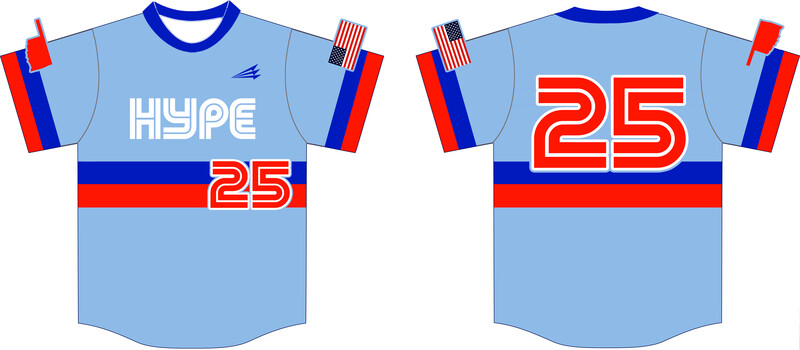 Tulsa Hype Custom Hexaflex Baseball Jersey #J3B