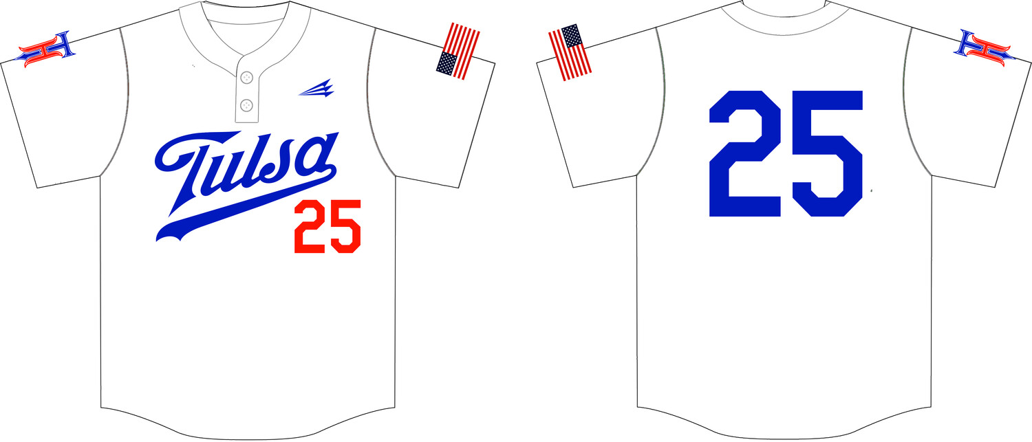 Tulsa Hype Custom Hexaflex Baseball Jersey #J1C