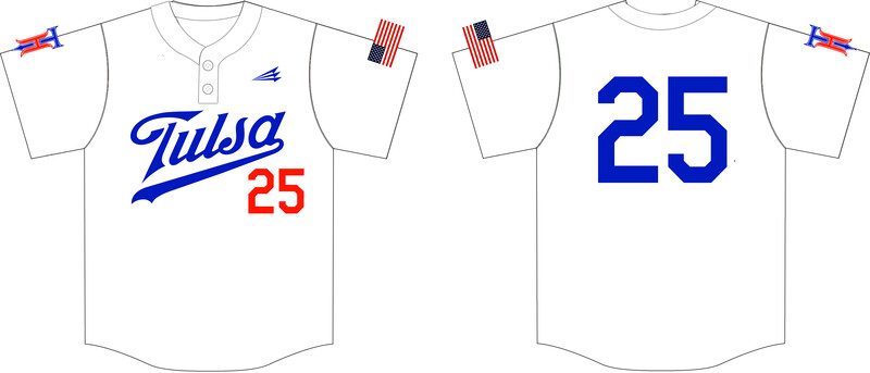 Tulsa Hype Custom Hexaflex Baseball Jersey #J1C