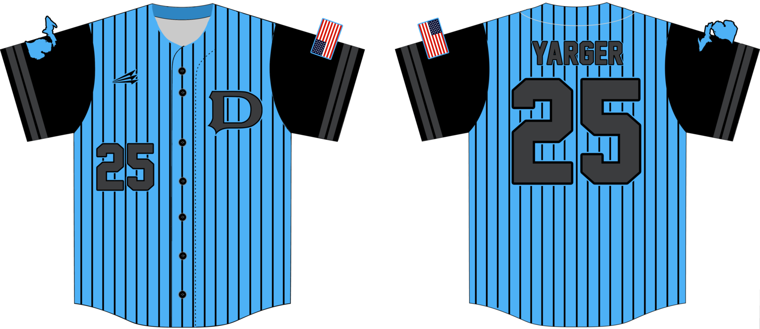 Adrian Dirtbags Custom Nanodri Baseball Jersey #J10B