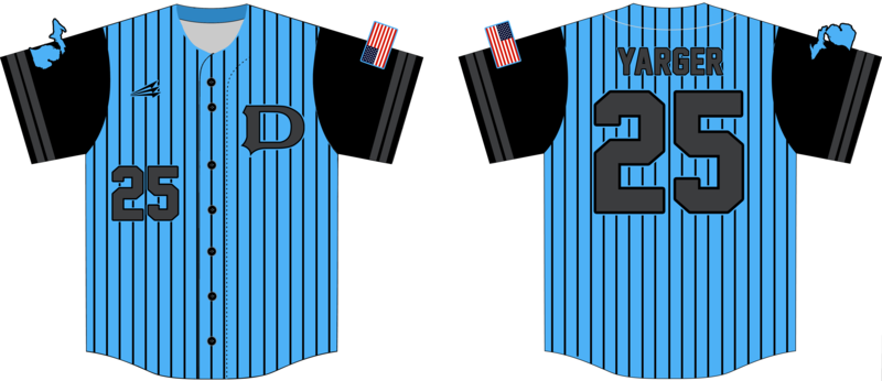 Adrian Dirtbags Custom Nanodri Baseball Jersey #J10B