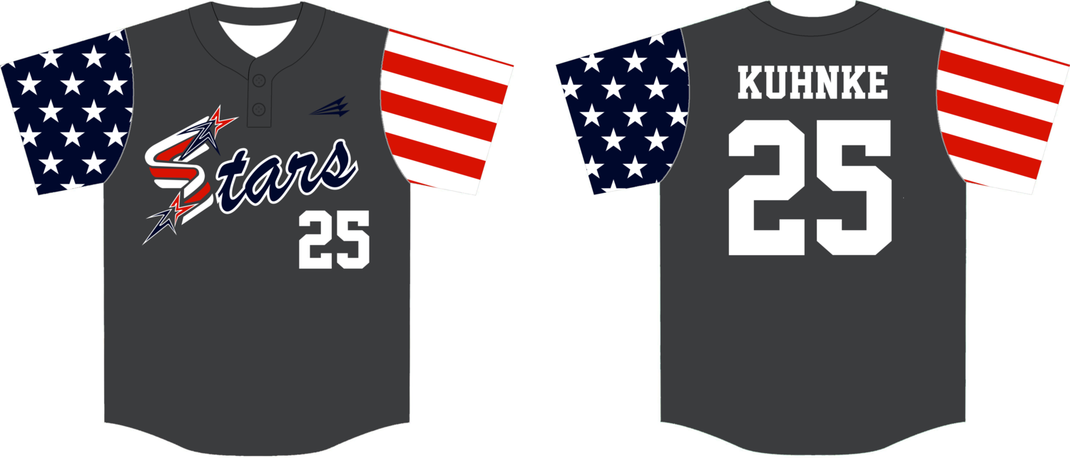 Greenville Stars Custom Hexaflex Baseball Jersey #J4C