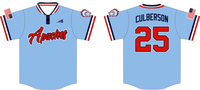 314 Apaches Custom Hexaflex Baseball Jersey #J2