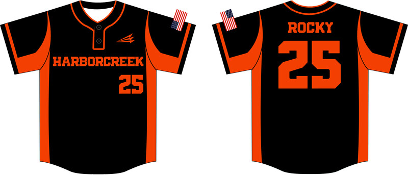 Harborcreek Huskies Custom Nanodri Baseball Jersey #J14B
